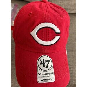 '47 BRAND CINCINNATI WOMENS ADJUSTABLE HAT, Red -NEW